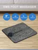 Massager Electric EMS Foot Massager Pad Relief Smärta Relax Fötter Acupoints Massage Matchock Muskelstimulering Förbättra blodcirkulationen