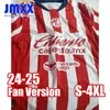 S-4XL JMXX 24-25 Chivas Soccer Jerseys Home Away Away Away Trzeci specjalny męski mundury koszulka piłkarska 2024 2025 Wersja fanów