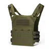 Tactical Vest Waterproof Outdoor Body Armor Lätt justerbar JPC Molle Plate Hunting Vest CS Gamle Gear 240408