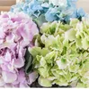 Fiori decorativi Hydrangea Distruggio per la casa per matrimoni artificiali Lattice reale per decorazione da giardino bouquet da sposa