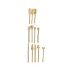 12st Tungsten Steel Nail Sliping Head Nail Borr Bit Tool Gold Plated For Nail Art Polish Machine LL