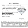 Cluster anneaux Silver 925 original 5 Brilliant Cut Real Diamond Test Past D Color Moisanite Cow Head Anneau pour Teen Girl Gemstone Jewelry