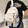 Backpack Mode weibliche männliche graue Buchbag Girl Junge Laptop College Dame Männer Reisen Freizeitstudent Packet Frauen Nylon School -Taschen