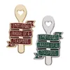 Emotional Range of a Teaspoon Enamel Pins Custom Female Power Brooches Lapel Badges Funny Jewelry Gift for Friends