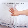 Pillow 1 pc 5 Star Hotel White Goose Down Pillows Goose Feather Filling Medium Firm Soft Bed Pillow Twin King Queen Size