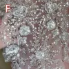 Calzini Nuovo paillettes di nozze europee e americane Sier perline in pizzo in pizzo Posizionamento di fiori Molti disegni possono scegliere RS2771