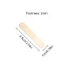 Outils 50pcs Natural Wooden Ice Cream Popsicle bâtons en bois Stick Ice Crème Crème Hand Art Ice Ice Ice Cube Cube Lollipop Cake Tools