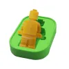 Molds Robot Ice Cube Tray Silicone Mold Candy Molds Chocolate For Kids Party and Baking Minifigure Building Block Themes