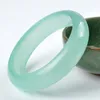 Bangle Factory Price Wholesale Light Green Quartz Rock Jade Bracelet
