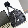 Large Bowling Bag 35CM Tote Bag Designers Woman 10A Mirror quality Luxury Chain Shoulder Bag Nylon Chain Bag With BOX C216