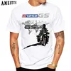 T-shirts voor heren IAM A GS Overlander T-shirt Ride Avontuur Travel T-shirt Nieuwe Summer Men Korte Slve White Casual Tops Moto Boy TS T240425