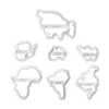 Formy siedem kontynentów kształt ciasteczek 3D plastikowy mapa świata pleśń ciastka