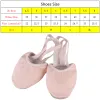 Bottes Half Sole Stretch Women Dance Shoe Soft Exercise Rythmic Gymnastics Chaussures Slippers Nonslip Belly Dancing Chaussures pour adulte