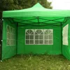 Tentes et abris tissu latérale de tente avec fenêtre transparente Vent-pliage étanche à la canopée Tarpe Oxford Camping à sec rapide