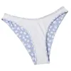 Swimons de maillots de bain féminins Logo personnalisé Swepwsuit Split Triangle Bikini Flower Print Color Color Cross Border Border en stock