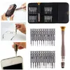 25 em 1 Mini Chave de fenda de precisão Conjunto magnético Torx Chave de fenda Torx Kit Ferramentas de reparo para iPhone Câmera PC PC