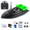 Accessories Flytec Fishing Bait Boat 500m Remote Control Bait Boat Dual Motor Rc Fish Finder 1.5kg Loading with Led Light for Fishing Finder