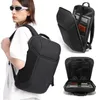 Backpack Mochila Bange 15,6 pouces Business Men de grande capacité Simple Style Surface étanche avec le port de chargement USB