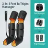 QUINEAR Leg Massager 3-in-1 with Thermal Compression Therapy - Leg Massage Boots for Swelling, Edema, and Pain Relief - Suitable for Home Spa Use