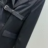 Designer Women Blazer Jacker Campo vestiti da donna classico con le lettere con cinghia di primavera nuovi top rilasciati