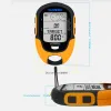 Acessórios GPS digital altímetro de altímetro Compass multifuncional LCD portátil Campo de camping portátil Altímetro de escalada com tocha de LED