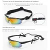 Myopia Customized Eyewear removable 5 lenses UV400 Night Vision Outdoors Polarized Road Cycling Bicycle Bike Riding SunGlasses 240416