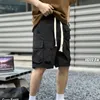 Men's Shorts 2024 Summer American Tooling Shorts Mens Multi-pocket Quick-drying Shorts Breathable Straight Five-point Pants Streetwear d240426