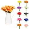 Fleurs décoratives 1pcs / pu mini Calla Lily Single Hand Feeling Simulation Fleur Fleur Arrangement de décoration Home Decoration Floral