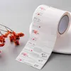 Jewelry Pouches 500Pcs/Roll Price Sticker Portable Hangtags Paper Necklace Earring Ring Labels For Pricing Display