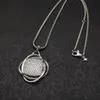 Nuova collana di designer David Yurma Necklace Designer Populano x Pulsante Cance personalizzato Catena a pendente Retro Titanium in acciaio Argento Neccano unisex Designer Gioielli Gift