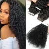 Boulette de cheveux MRS à trame en extensions de cheveux humains bouclés coqueurs 20pcs pour ajouter le volume de cheveux Remy avec du ruban adhésif gratuit