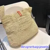 Mesh Beach Totes Shopping bag for Women Handbag Hollow Grass Woven Bag Gold Hardware Letter Buckle Hobo Shoulder Purse Designer Bag High Quality Clutch Pouch