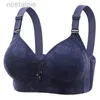 Zwangerschap Intimates Nieuwe vrouwen moeder Bra groot formaat dunne cup oudere vrouwen vrouwelijke full-cup brassiere niet-magnetische niet-stalen ring dames moeder ondergoed d240426