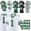 2024 Garrett Wilson 8 Aaron Rodgers Football Jersey Ahmad Sauce Gardner Quinnen Williams Breece Hall Haason Reddick Gastineau Darrelle Revis Jermaine Johnson II