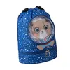 Cartoon Large-capacity Swimming Bag Backpack-style Girdle Storage Bag Fitness Outing Wash Bag Dry And Wet Separate Backpack