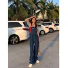 Dames jeans oversized flaggy denim broek Suarser Long overalls Summer Cargo Vintage Fashion Brandy Mandy