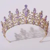 Haarklammern Diezi Luxus Elegant Ab Crystal Tiara Crown für Frauen Mädchen Hochzeit Fashion Prinzessin Kleider Party Schmuck Accessoires