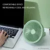 Ventiladores elétricos fãs dobráveis para desktop Mini Fan Mini Fan USB ventilador elétrico para acampamento ao ar livre Fan do cooler de ar da sala de aus