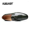 Casual Shoes Genuine Leather Men 2024 Boys Dress Loafers Moccasins Breathable Slip On Black Driving Plus Size 37-48