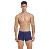 Onderbroek ondergoed naadloze mannen boksers slipje man shorts dunne bokser ademende heren calzoncillo hombre