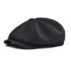 Botvela 100 Twill Cotton Newsboy Cap Men Men Classic Retro Letro Hat Summuter Lightweight Driver Cap 003 T2001044149749