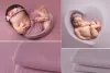 Sets Fabric for Newborn Backdrop Bean Bag Cover Photo Props Layering Backdround Stretch Photoshoot Wraps Shoot Studio