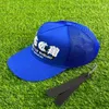 Kalite işlemeli beyzbol şapkası tasarımcısı alfabe kapakları kamyoncu şapka şapka moda şapkaları Men265k
