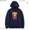 Sweats à capuche masculine Sweatshirts Japon Anime S-Sailers Moon Imprimé Sweat à capuche UniSex