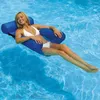 Zomer opblaasbare stoel opvouwbare drijvende rij PVC zwembad water hangmat luchtmatrassen bed strand water sport lounger stoel 240425