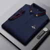 koszulka polo męska Polo Designer koszule Włochy luksus litera haft haftowy koszulka letnia wypoczynek męski krótki rękaw
