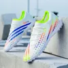 High Quality Mens Soccer Shoes TFFG Training Football Sneakers Ultralight NonSlip Turf Cleats Chuteira Campo 240416