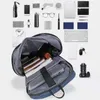 Backpack Fashion Men USB Charging Waterproof 15.6inch Laptop Casual Oxford Male Business Bag Mochila Computer Notebook Backpacks