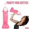 Inne impreza imprezowa dostarcza duży penis Kettle Ketle zabawna butelka z wodą penową noc Bachelorette Bridal Shower Bar Game Props de dhril