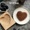 Stampi per cookie in legno taglierina per matrimoni Cookie stampi per alberi di fiori Animali cartone animato Modella tera